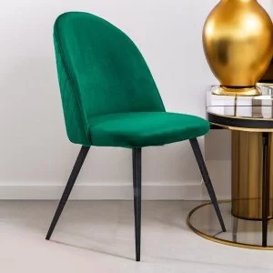 Scaun living catifea BUC 207 verde