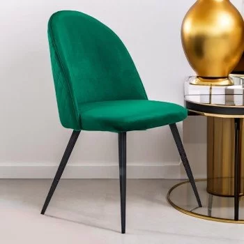 Scaun living catifea BUC 207 verde