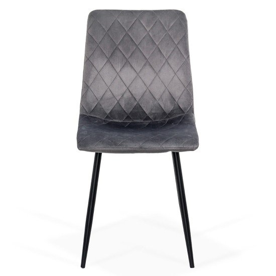 Scaun living catifea BUC 209 gri