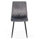 Scaun living catifea BUC 209 gri