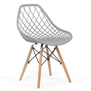 Modern plastic chair BUC 220 grey Modern plastic chair BUC 220 grey
