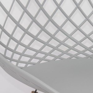 Modern plastic chair BUC 220 grey Modern plastic chair BUC 220 grey
