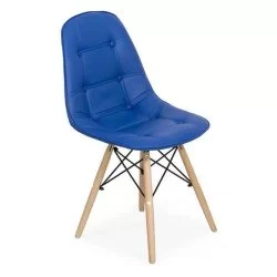 Scaun living albastru BUC 232 – modern, elegant, confortabil