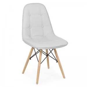 Scaune living BUC 232 alb