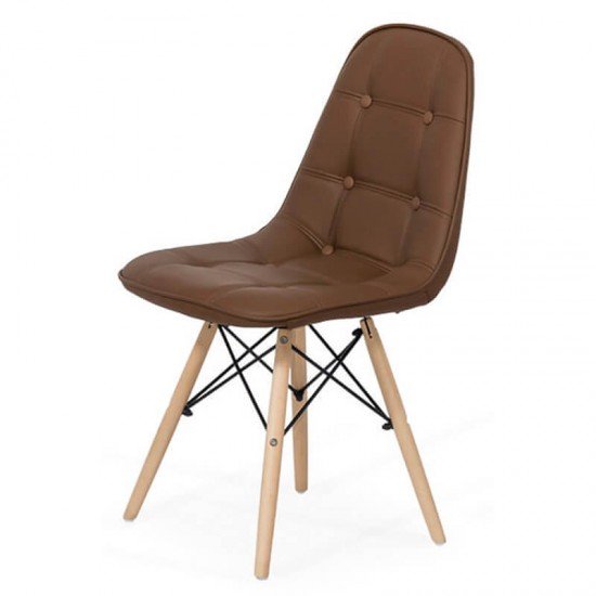 Dining chair BUC 232 brown