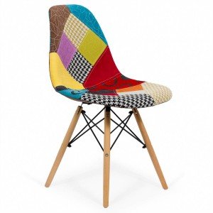 Scaune living tapitat BUC 232C multicolor Scaune living tapitat BUC 232C multicolor