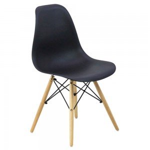 Dining chair BUC 232P black Dining chair BUC 232P black