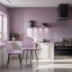 Velvet kitchen chair BUC 237X purple