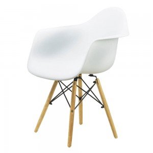 Scaun living BUC 240 alb