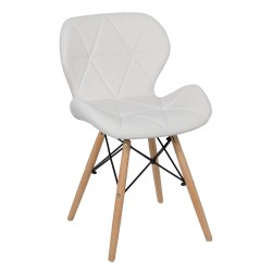 Scaun dining BUC 241 alb Scaun dining BUC 241 alb