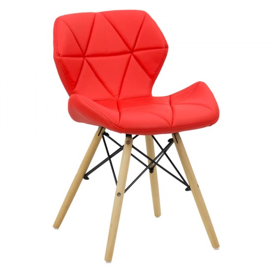 Dining chair BUC 241 red Dining chair BUC 241 red