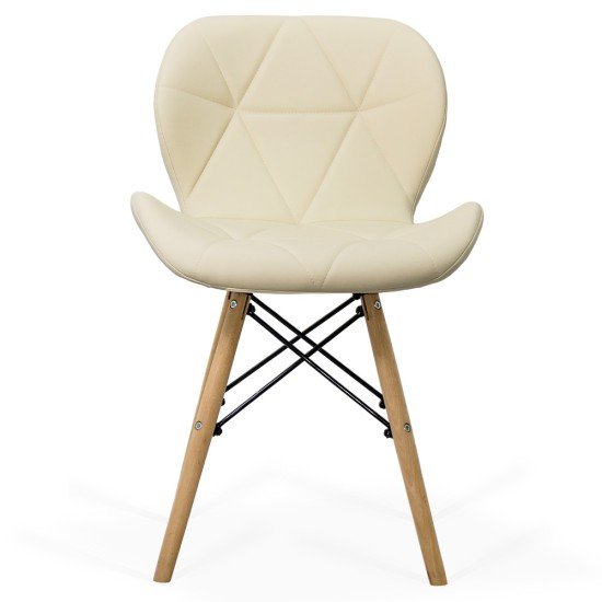 Scaun dining BUC 241 crem Scaun dining BUC 241 crem