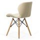 Scaun dining BUC 241 crem Scaun dining BUC 241 crem