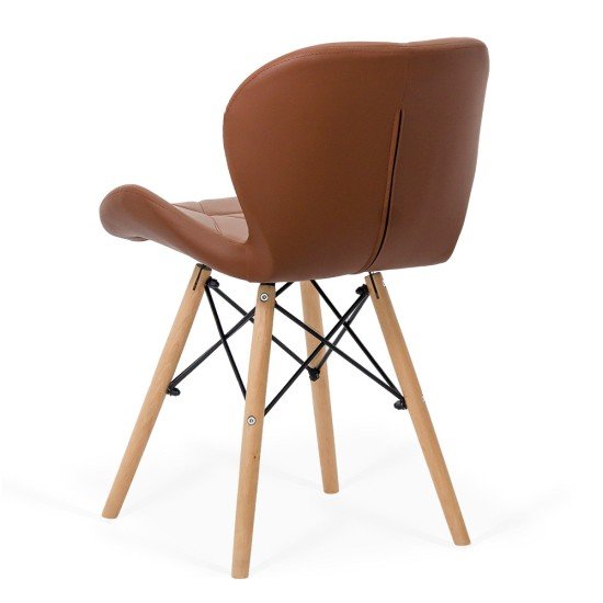 Dining chair BUC 241 brown Dining chair BUC 241 brown