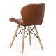 Dining chair BUC 241 brown Dining chair BUC 241 brown