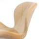 Velvet kitchen chair and wooden frame BUC 241V beige