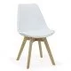 Scaun living BUC 242 alb