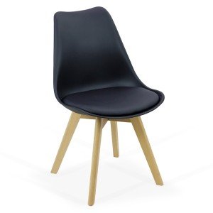 Living chair BUC 242 black Living chair BUC 242 black