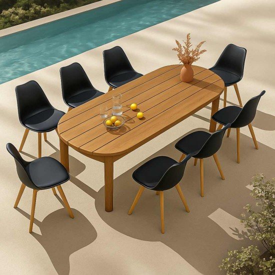 Scaun living BUC 242 negru
