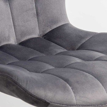 Scaun de living gri BUC 247