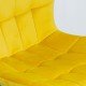 Scaun living catifea BUC 247 galben