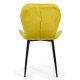 Scaun living din catifea BUC 248U galben Scaun living din catifea BUC 248U galben