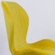 Velvet living chair BUC 248U yellow