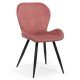 Scaun living din catifea BUC 248U roz Scaun living din catifea BUC 248U roz