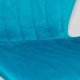 Velvet living chair BUC 248U turquoise Velvet living chair BUC 248U turquoise