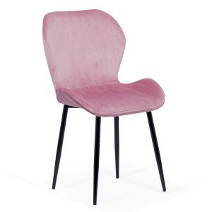 Velvet living chair BUC 248U pink Velvet living chair BUC 248U pink