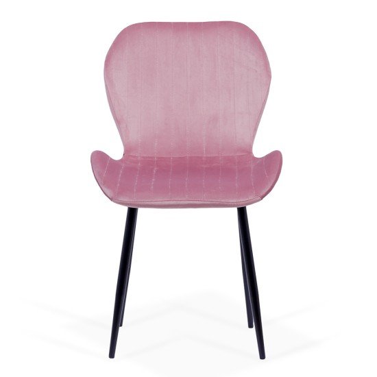 Velvet living chair BUC 248U pink Velvet living chair BUC 248U pink