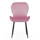 Velvet living chair BUC 248U pink Velvet living chair BUC 248U pink