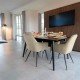 Scaun dining catifea BUC 258 bej