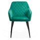 Scaun dining catifea BUC 258 verde