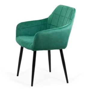 Scaun living catifea verde BUC 260