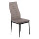 Scaun de bucatarie din catifea si cadru negru BUC 263V gri Scaun de bucatarie din catifea si cadru negru BUC 263V gri