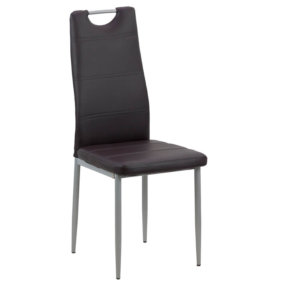 Scaune bucu0103tu0103rie BUC 264 - Piele Ecologicu0103, Maro