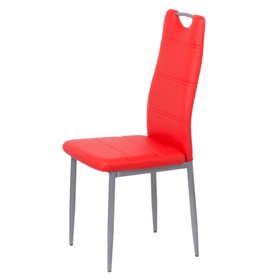 Scaun de bucatarie BUC 264 rosu Scaun de bucatarie BUC 264 rosu