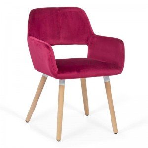 Dining chair BUC 280 burgundy Dining chair BUC 280 burgundy