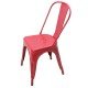 Scaun metalic stivuibil HRC 597 rosu Scaun metalic stivuibil HRC 597 rosu