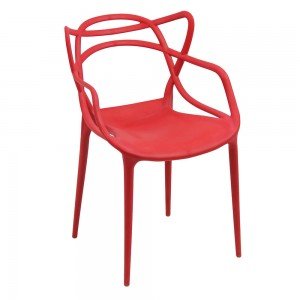 Patio chair HRC 599 red Patio chair HRC 599 red