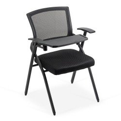 Scaun conferinta pliabil si masuta rabatabila HRC 603 negru Scaun conferinta pliabil si masuta rabatabila HRC 603 negru