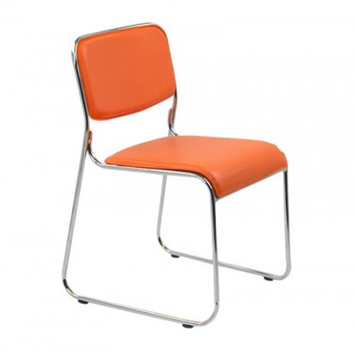 Scaune de conferinta HRC 604 portocaliu scauneonline.ro