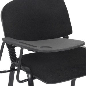Conference chairs with folding table HRC 606 black Conference chairs with folding table HRC 606 black