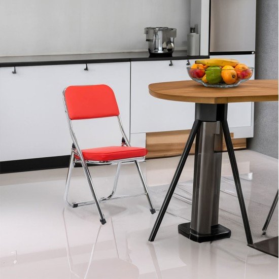 Scaun pliant HRC 607 rosu Scaun pliant HRC 607 rosu