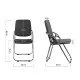 Scaune pliante HRC 609 negru
