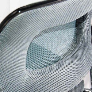 Gray mesh visitor chair with modern metal frame HRC 613F Gray mesh visitor chair with modern metal frame HRC 613F