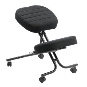 Ergonomic kneeling chair OFF093 black Ergonomic kneeling chair OFF093 black