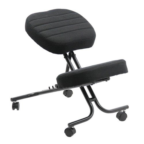 Scaun birou tip kneeling chair off093 negru