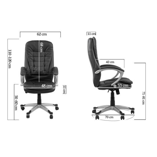 Ergonomic Office Chair OFF 201 black